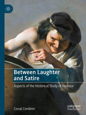 cover image of Between Laughter and Satire